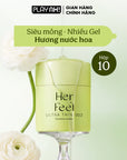 Áo Mưa PlayAh Her Feel Ultra Thin 0.03 siêu mỏng nhiều gel cao cấp