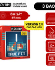 Bao Cao Su PlayAh True Fit Ôm Sát size nhỏ vừa vặn