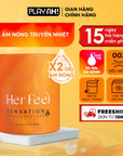 Bao Cao Su Her Feel Warm Sensation Siêu Mỏng Cao Cấp