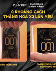 Bao Cao Su PlayAh! Non-Latex Siêu Mỏng 0.01 - Hộp 3 bao
