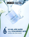 Bao cao su dưỡng ẩm Her Feel HA gấp đôi gel cao cấp