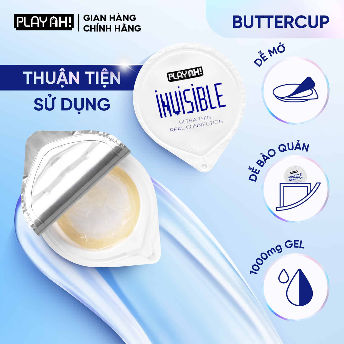 Áo Mưa PLAYAH Rắn Siêu Mỏng Snake Invisible