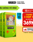 Áo Mưa PlayAh Siêu Mỏng Super Invisible