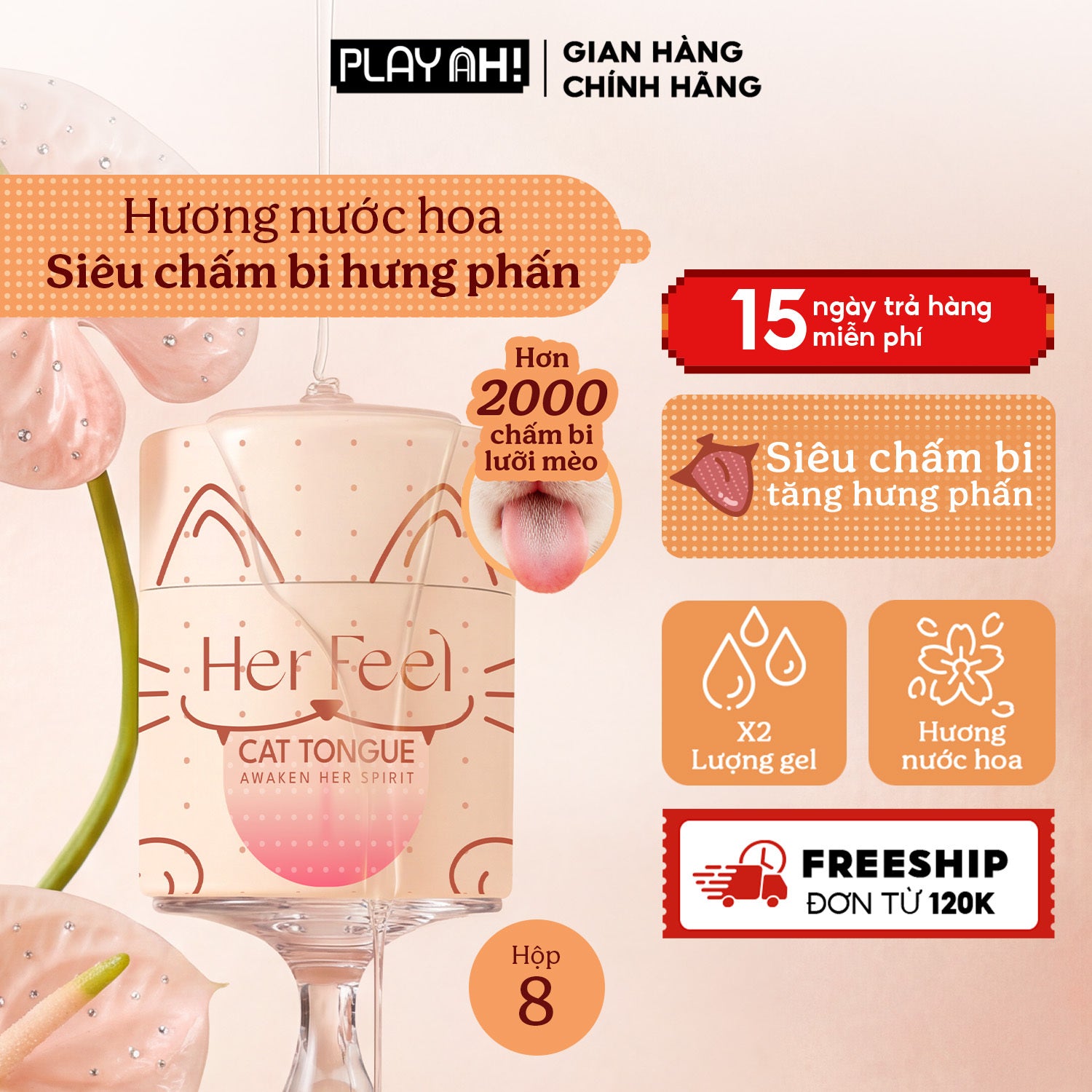Áo Mưa Her Feel "Guy" Lưỡi Mèo