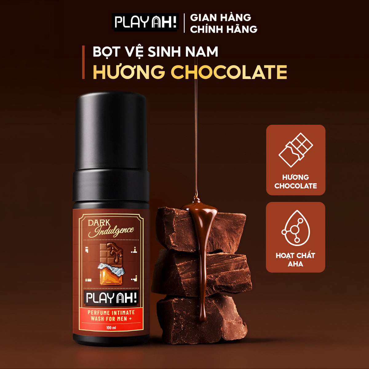 Dung Dịch Vệ Sinh Nam PlayAh 100ml