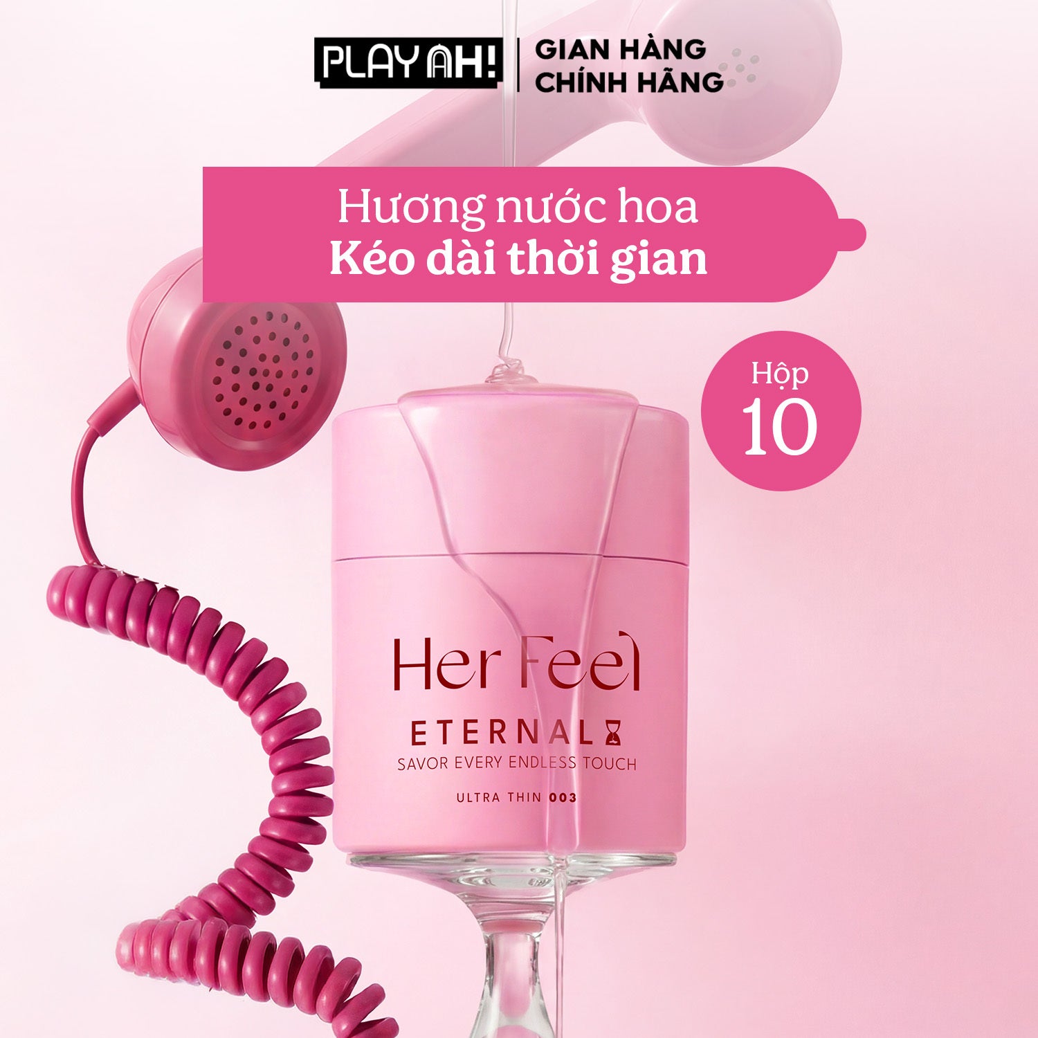 Áo Mưa Her Feel Eternal Pleasure kéo dài thời gian