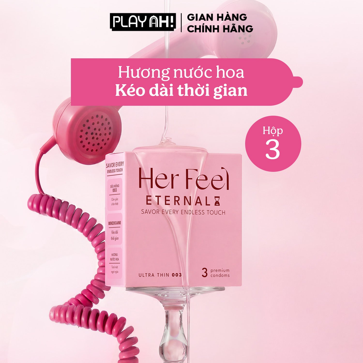 Áo Mưa Her Feel Eternal Pleasure kéo dài thời gian