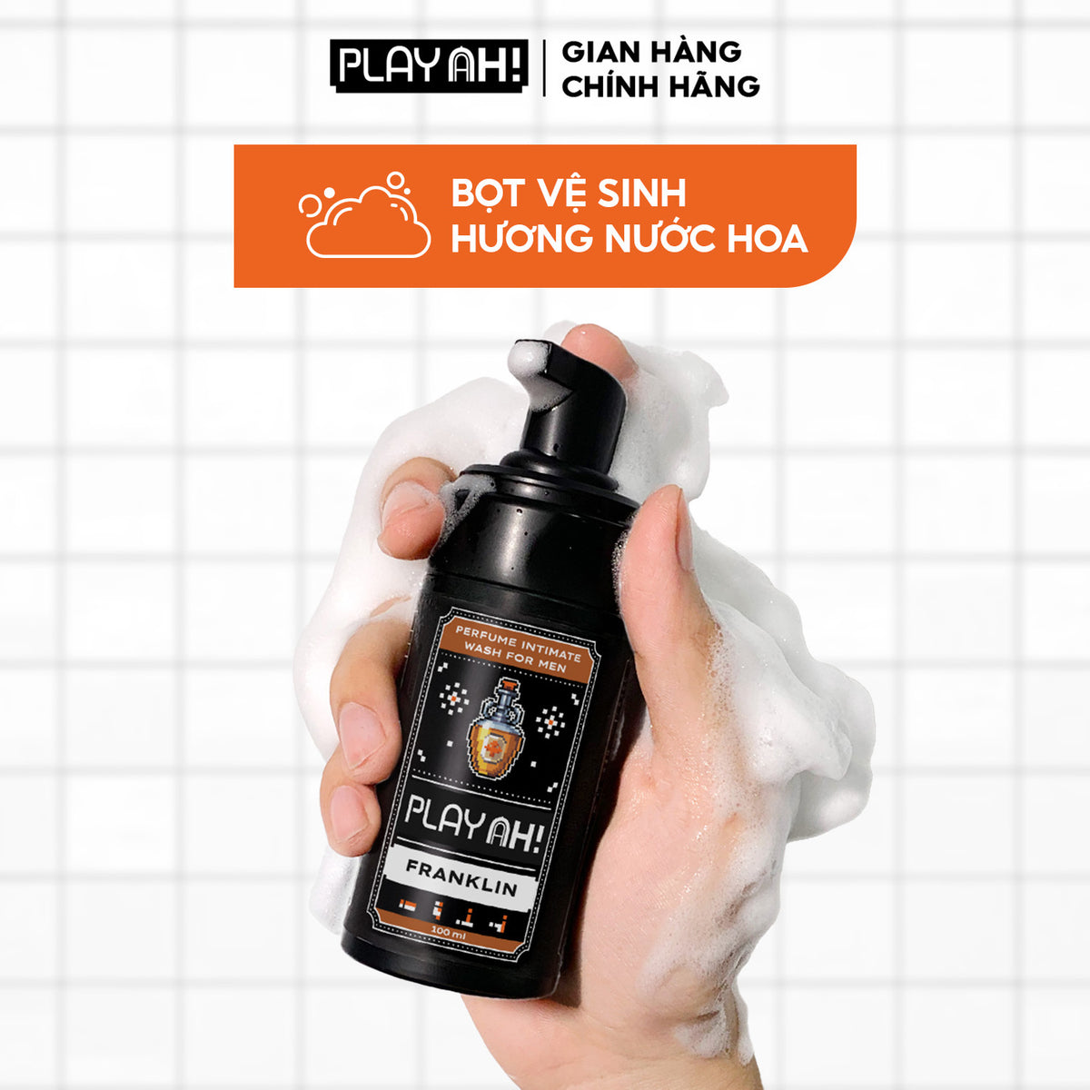 Dung Dịch Vệ Sinh Nam PlayAh 100ml