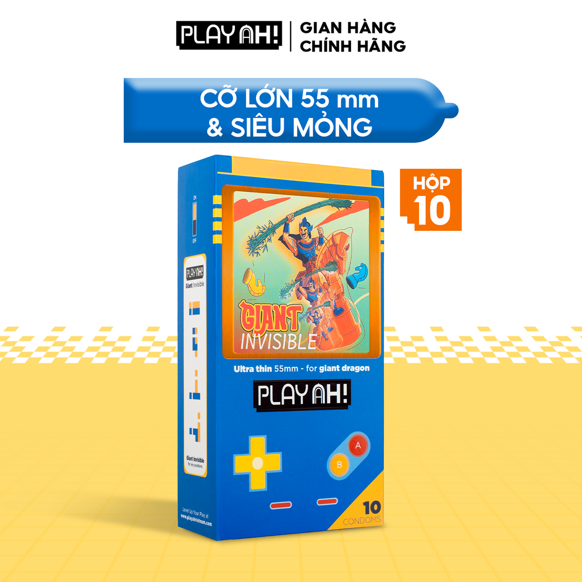 Áo Mưa Playah siêu mỏng Giant Invisible