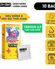 Bao Cao Su PlayAh Last Long Siêu Mỏng Kéo Dài Thời Gian Quan Hệ
