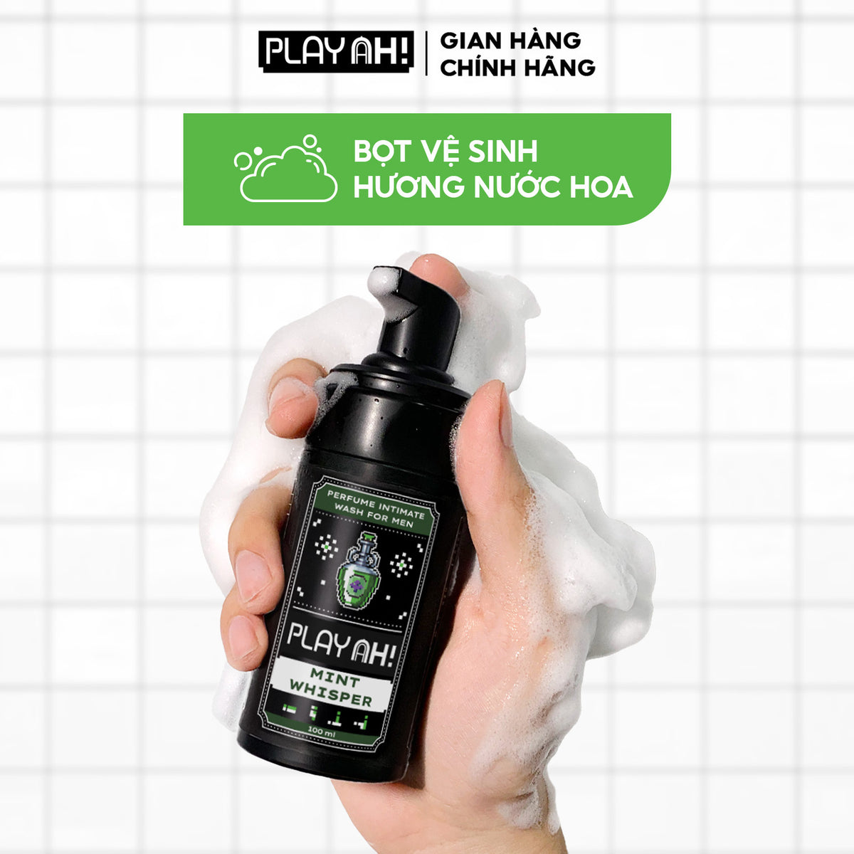 Dung Dịch Vệ Sinh Nam PlayAh 100ml