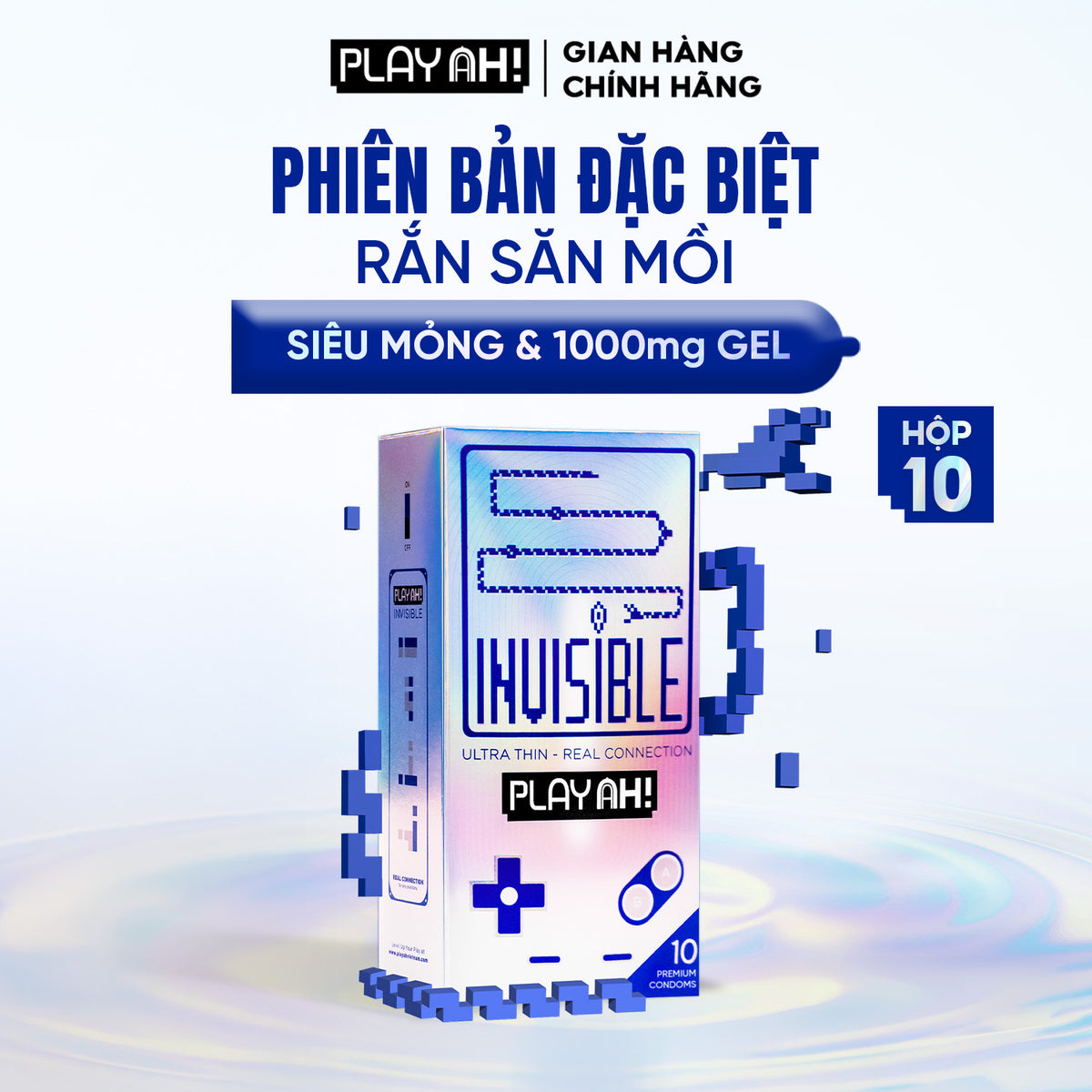 Áo Mưa PLAYAH Rắn Siêu Mỏng Snake Invisible