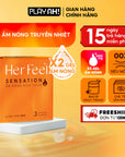 Bao Cao Su Her Feel Warm Sensation Siêu Mỏng Cao Cấp