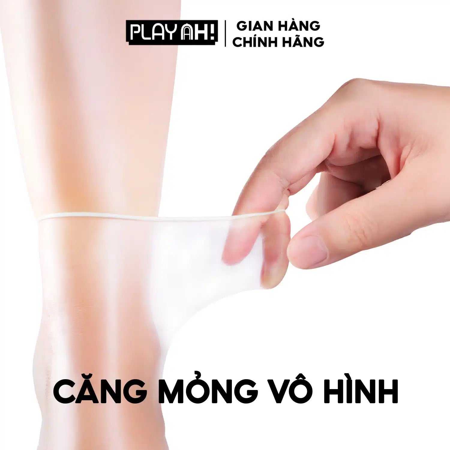 Bao Cao Su PlayAh! Non-Latex Siêu Mỏng 0.01 - Hộp 3 bao