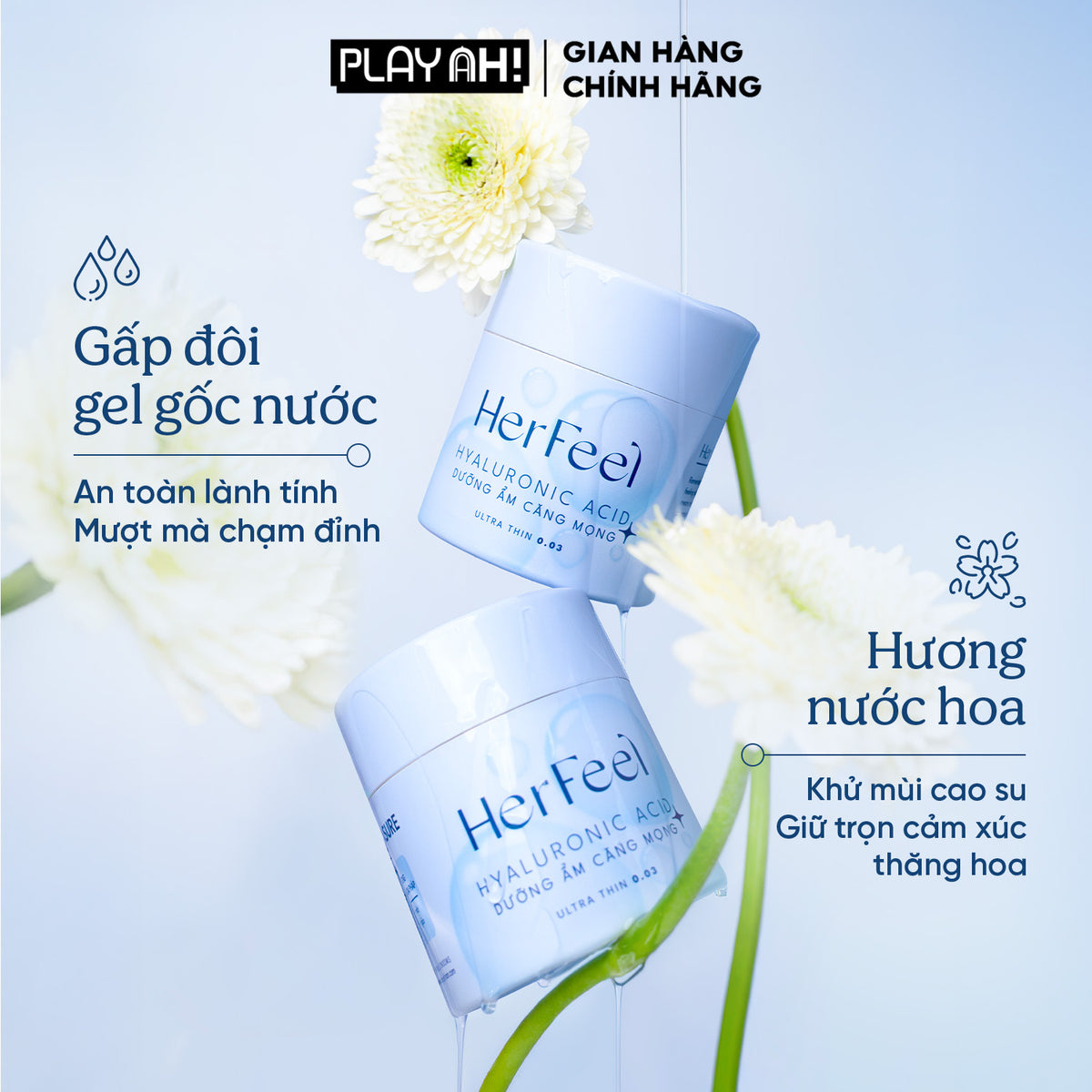 Áo Mưa Dưỡng Ẩm Her Feel HA (52mm)
