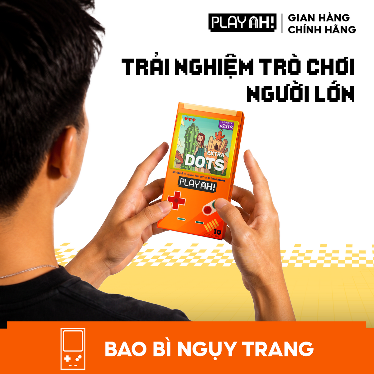 Áo Mưa PlayAh Extra Dots thêm Guy