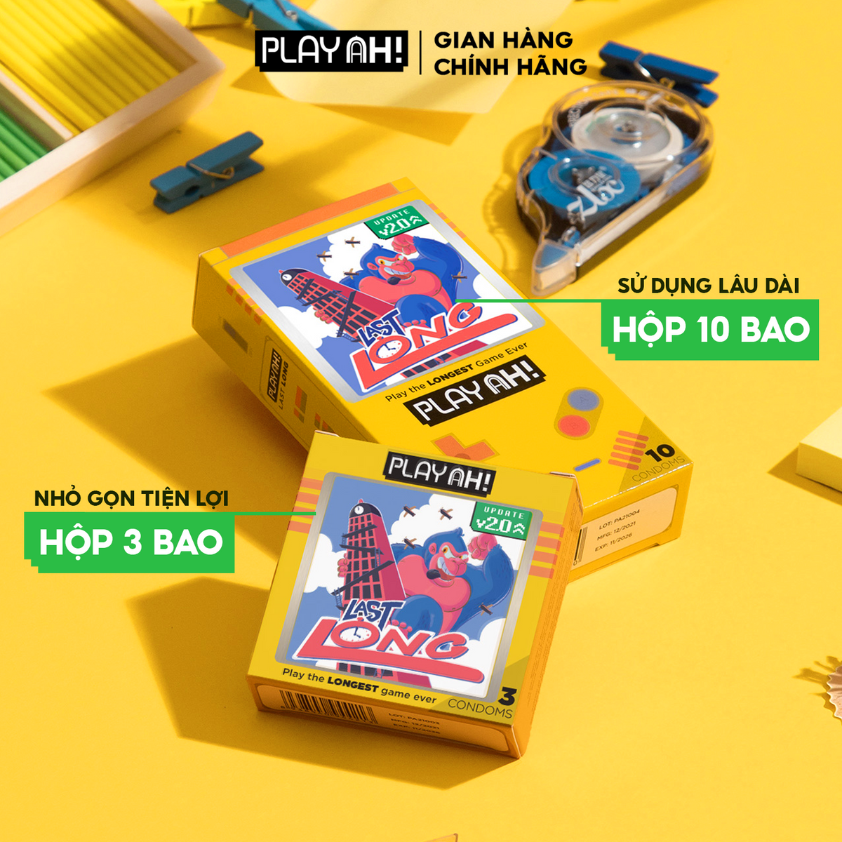 Áo Mưa PlayAh Last Long