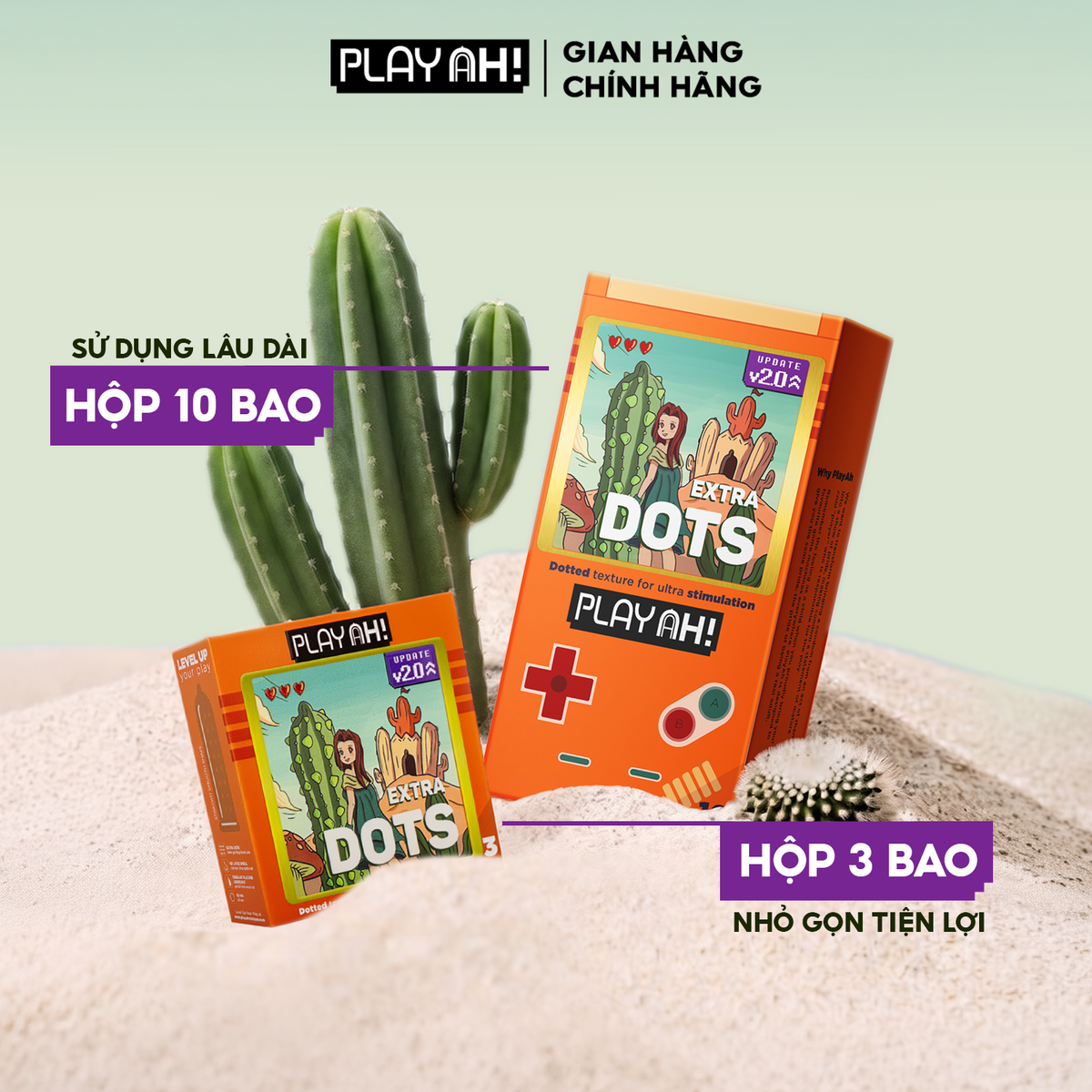 Áo Mưa PlayAh Extra Dots thêm Guy
