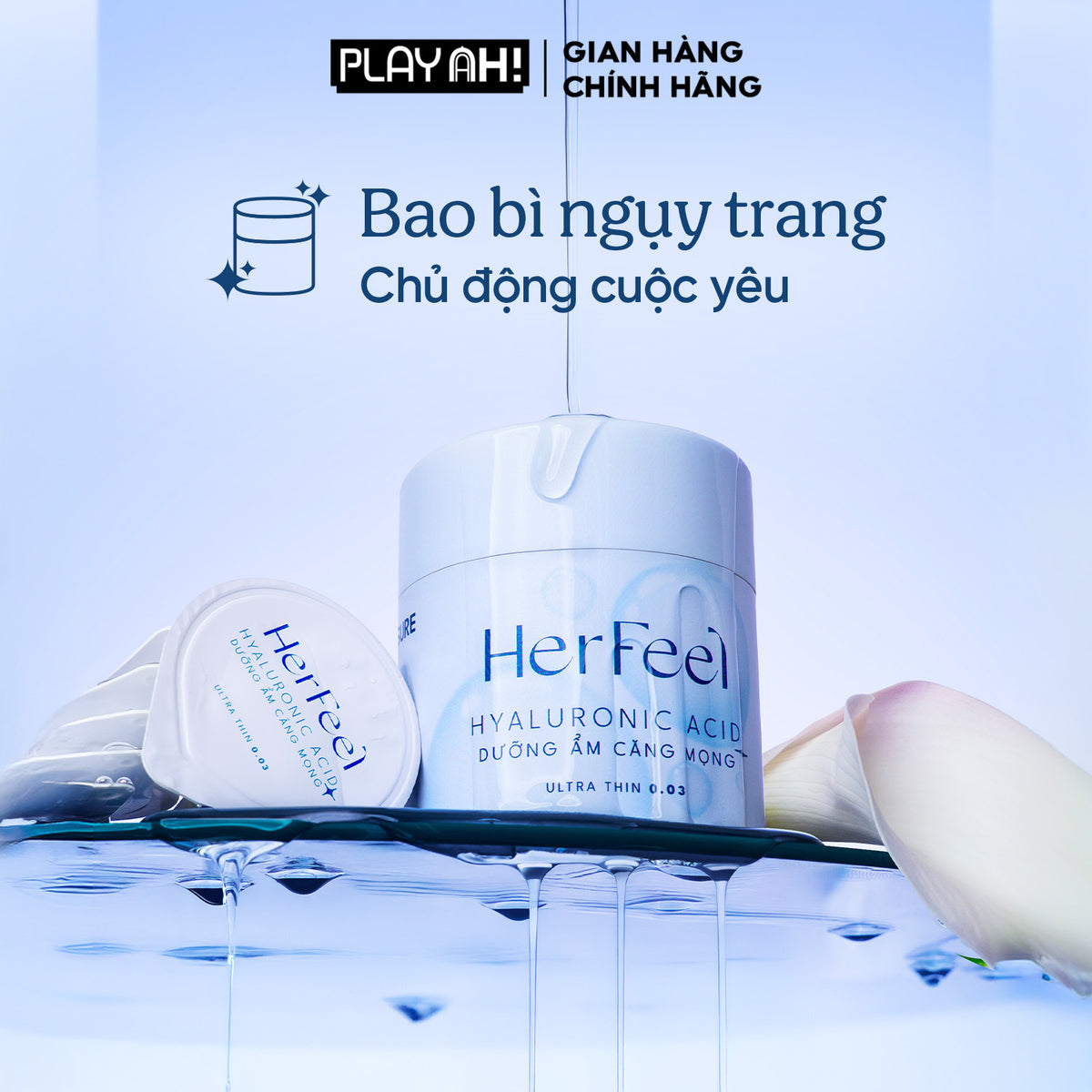 Áo Mưa Dưỡng Ẩm Her Feel HA (52mm)
