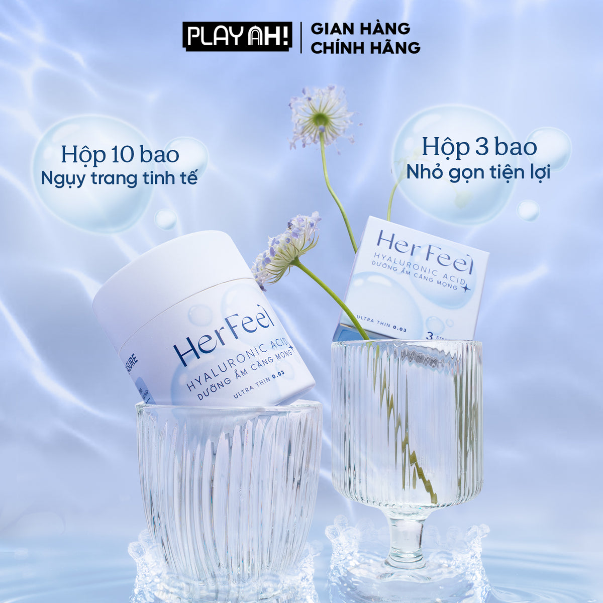 Áo Mưa Dưỡng Ẩm Her Feel HA (52mm)
