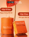 Áo Mưa Her Feel Warm Sensation Siêu Mỏng Cao Cấp