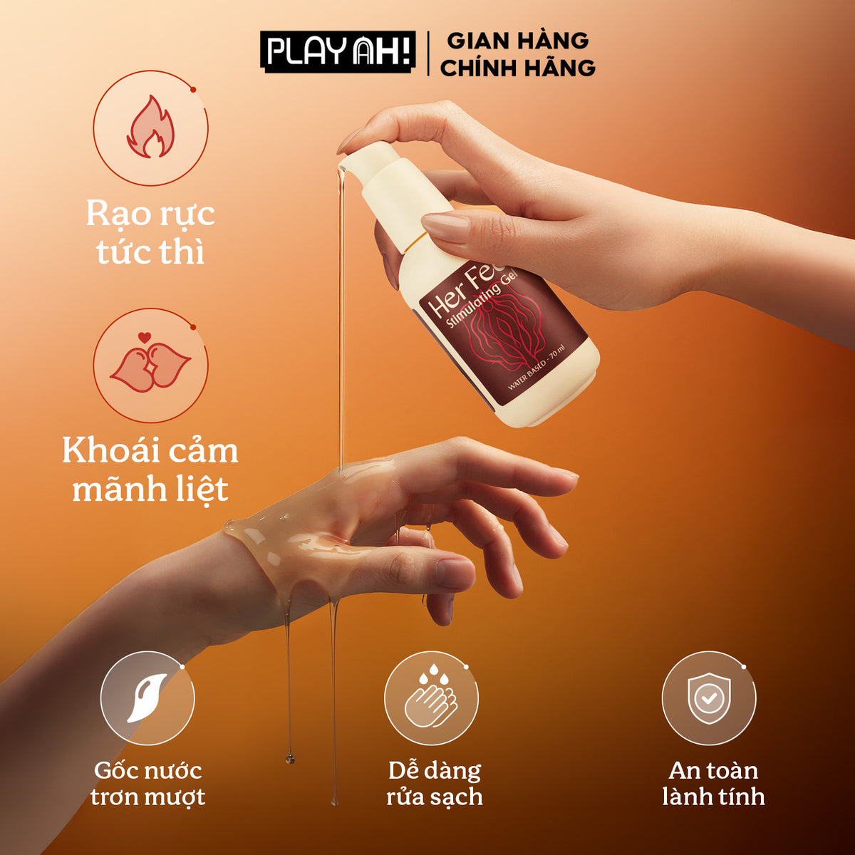 Gel Stimulating Gel hỗ trợ tăng cảm xúc