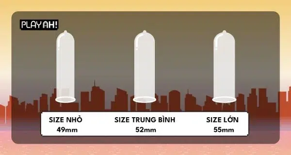 PlayAh - Chọn size bao cao su siêu chuẩn