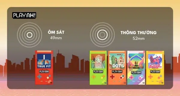 PlayAh - chọn size bao cao su siêu chuẩn