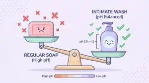 Tại Sao Nên Dùng Dung Dịch Vệ Sinh Chuyên Dụng Thay Vì Xà Phòng?