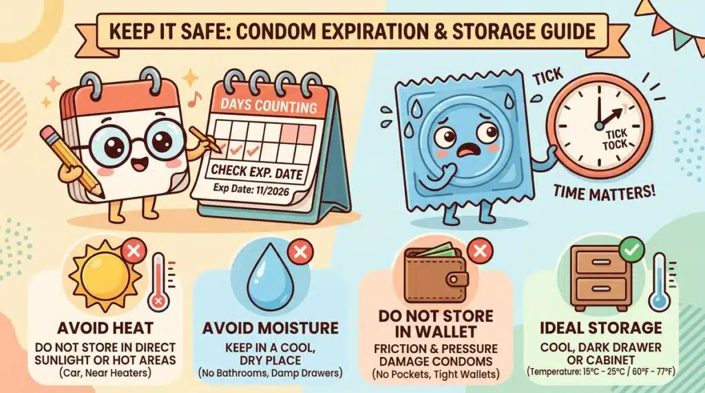Bao Cao Su Có Hạn Sử Dụng Không? Cách Bảo Quản Đúng Cách
