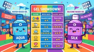 Gel Bôi Trơn Gốc Nước Vs Silicon – Đâu Là Lựa Chọn Tốt Hơn?