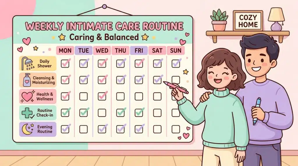 Hướng Dẫn Xây Dựng Thói Quen Chăm Sóc Sức Khoẻ Intimate Cho Cặp Đôi