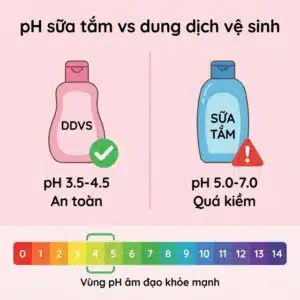Dùng gì để rửa vùng kín — dung dịch vệ sinh pH phù hợp PlayAh Her Feel