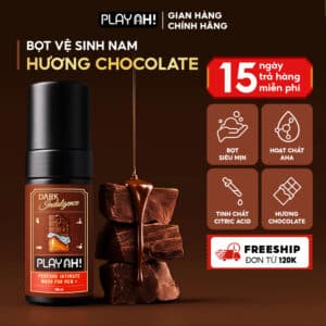 Dung Dịch Vệ Sinh Nam PLAYAH Dark Indulgence tạo bọt 100ml